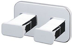 Двойной полотенцедержатель Bisk TORE (07823) - 9 х 5 х 3,5 см
