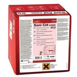 Средство концентрированное для ухода за сантехникой Taski Sani Cid 7512835 - 5л