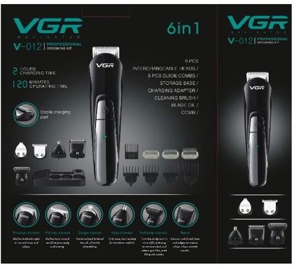 Профессиональная машинка для стрижки волос VGR V-012