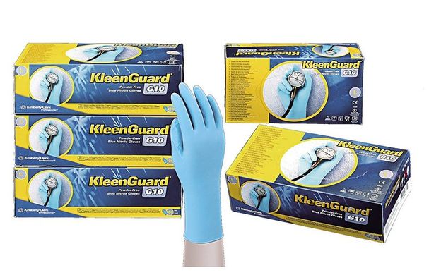 Набор перчаток нитриловых G10 Kimberly Clark 90096 — 200шт, S