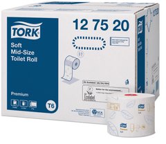 Папір туалетний в компактних рулонах Tork Premium 127520