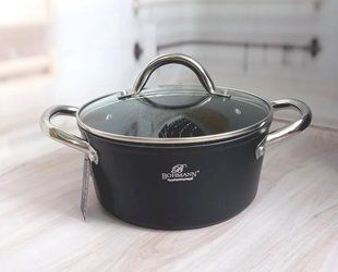 Каструля з кришкою Bohmann BH 1417-28 MRB - 6.2 л, 28 см