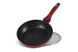 Набір посуду Edenberg EB-5637 - 12 пр., мармурове покриття/червоний