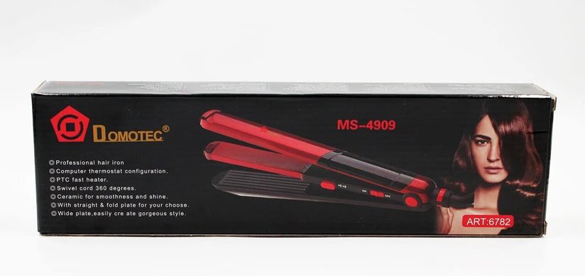 Щипці для укладання волосся DOMOTEC MS-4909
