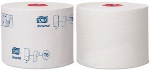 Туалетная бумага в компактных рулонах Tork Universal 127540