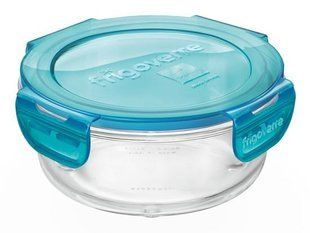 Ємність для продуктів Bormioli Rocco 389111MA2321990 - D14х6,5 см (0,5 л), Блакитний