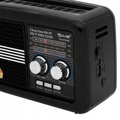 Радіоприймач з Bluetooth GOLON RX-BT978S - 200 x 129 x 90 мм