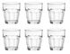 Набір низьких склянок для напоїв Bormioli Rocco Rock Bar 517530BZA121990/6 - 270 мл, 6 шт