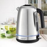Стильний сучасний електрочайник металевий MAESTRO MR-050-1.7л