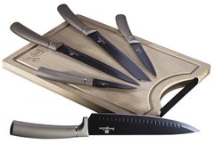 Набір ножів з дошкою Berlinger Haus BH-2555 - 6пр.