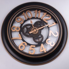 Часы настенные Шестерни большие круглые