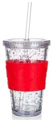 Склянка з охолоджувачем Banquet Double 12750101 - 450 мл, червоний