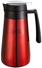 Кофейник-термос из нержавеющей стали GIPFEL ALICIA 8177 - 1.3 л (красный)