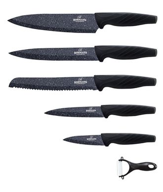 Набір ножів з антибактеріальним покриттям Bohmann BH 5150 - 6 предметів