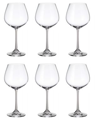 Набор бокалов для вина Bohemia Columba 1SG80/00000/640 - 640 мл, 6 шт