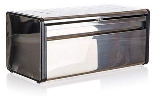 Хлібниця металева Banquet Quadra 48828023 - 39,5 x 20,5 x 18 см