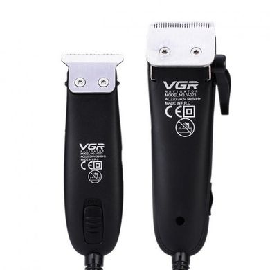 Професійна машинка для стрижки волосся + триммер для корекції 2 в 1 VGR V-023