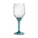 Набір келихів для вина Bormioli Rocco Florian Lucent Blue 199418BCG021990 - 380 мл, 6 шт