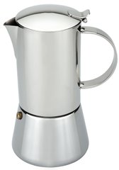 Гейзерна кавоварка на 6 чашок із нержавіючої сталі GIPFEL ISABELLA 7119 - 300 мл