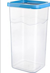 Ємність із кришкою Titiz Plastik Biscovery AP-9189-LB (блакитний) - 1.7 л