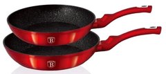Набор сковородок Berlinger Haus Burgundy Metallic Line BH-1612 N - 2 пр, Красный