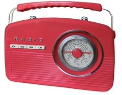 Радіоприймач Ретро Camry CR 1130 (червоний)