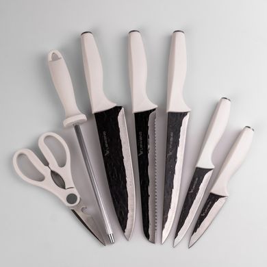 Набор кухонных ножей на подставке 7 предметов