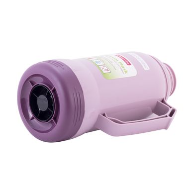 Термос Kamille Фиолетовый 1000мл пластиковый со стеклянной колбой KM-2023
