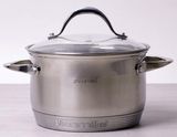 Кастрюля с крышкой Kamille KM-4722S &mdash; 4.9л, 22*13.5см
