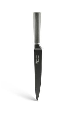 Набір ножів на підставці з мусатом и ножицями Edenberg EB-934 - 8 пр/сірий