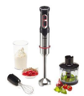 Блендер Trisa Professional Mix Set 3в1 6704.7512, Металік