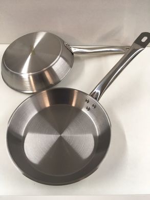 Професійна сковорода з нержавіючої сталі horeca BN-636 - 26см