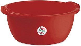 Таз круглый Stefanplast LINEA2 29451 - красный, 20л