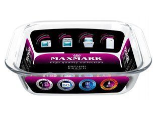 Квадратна форма для запікання Maxmark MK-GL118 &ndash; 1.8 л, скло