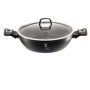 Сотейник с крышкой Berlinger Haus Black Silver Collection BH-1850 - 3,8 л