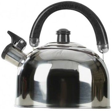 Чайник зі свистком (нержавіюча сталь) RAINBOW Maestro MR1301-ч (3,5 л), чорний