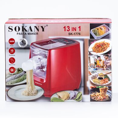 Локшинорізка електрична Sokany Noodle Maker 260 Вт машинка для приготування макаронів