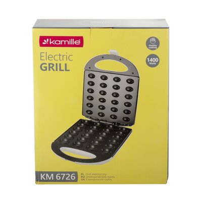 Прибор для выпечки орешков на 24 шт Kamille KM-6726 - 1400 Вт