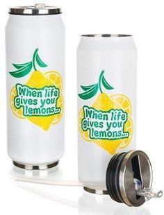 Термокружка Banquet beCOOL Lemon 48789502 - 430 мл, Белый