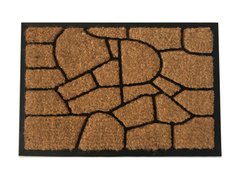 Кокосовий килимок на гумовій основі Політех DCR 1390 Сахара - 400х600мм, 40х60