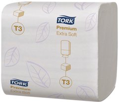 Папір туалетний листовий Tork Premium 114276