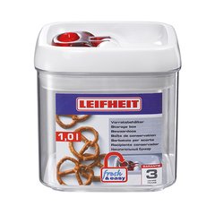 Ємність для сипучих продуктів Leifheit Fresh Easy 31209 - 1000 мл, Прозорий