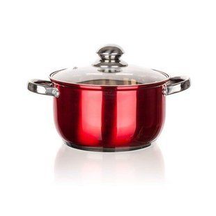 Каструля з кришкою Banquet Maestro Red 48HF09RC20 - 3,2 л