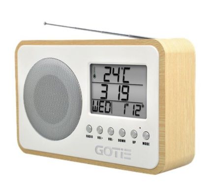Радіобудильник GOTIE GRA-100S
