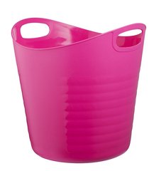 Емкость с ручками для хранения аксессуаров Bisk CYTY 06670 — розовая