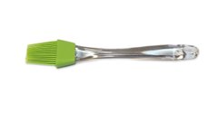 Силиконовая кисточка с пластиковой ручкой Con Brio СВ-664 - 22х4см (зеленая)