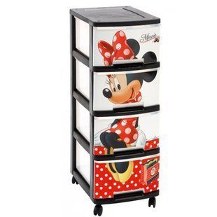Комод в детскую MINNIE MOUSE Curver 220885, Разноцвет