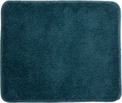 Коврик для ванной из полиэстера Kela Livana 24010 - сине-зеленый, 65х55см