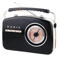 Радіоприймач Ретро Camry CR 1130 (чорний)