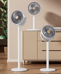 Вентилятор Solar Fan S34 &mdash; 4 в 1: настільний, підлоговий, акумуляторний, циркуляційний, 5 швидкостей